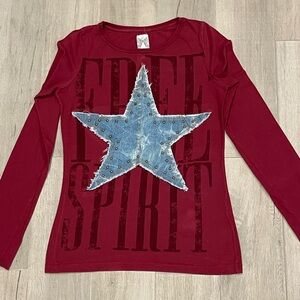 Zara TRF Long Sleeve Top Size M